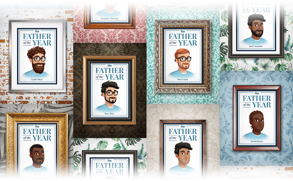 Father of the Year Plaque